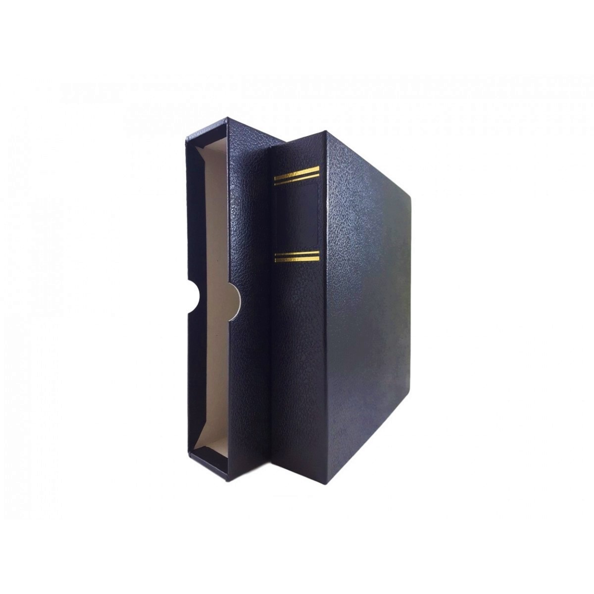 Binders with slipcover, Blue, Empty